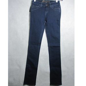 dElias Women Navy Blue Morgan Low Rise